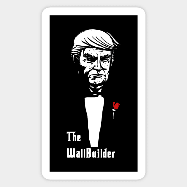 The Wall Builder Sticker by AndreusD